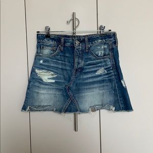 Denim Mini Skirt